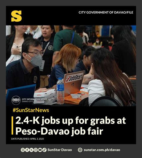 Peso Work, Jobs in Davao City .